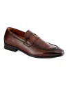 Tommy Hilfiger Men's Sawlin Logo Embellished Dress Loafers In Dark Brown