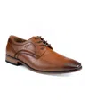 Tommy Hilfiger Men's Shory Lace Up Dress Oxfords In Medium Brown