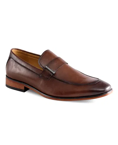 Tommy Hilfiger Men's Shovan Tapered Dress Loafers In Brown