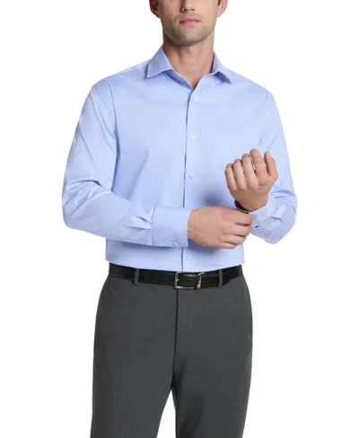 Tommy Hilfiger Men's Slim Fit Dress Shirt In Blue