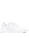 Tommy Hilfiger Basket Sneakers With Perforated Details In Bianco