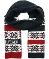 Tommy Hilfiger Men's Snowflake Fair Isle Scarf In Desert Sky