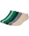 Tommy Hilfiger Men's Socks, Sports Liner 6 Pack In Multi