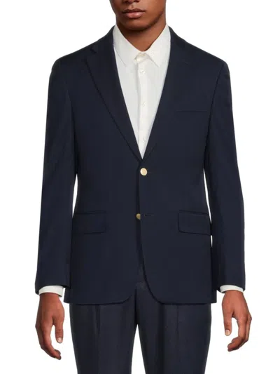 Tommy Hilfiger Men's Solid Stretch Sport Coat In Navy