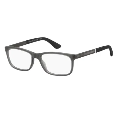 Tommy Hilfiger Men' Spectacle Frame  Th-1478-fre Grey  55 Mm Gbby2 In Black