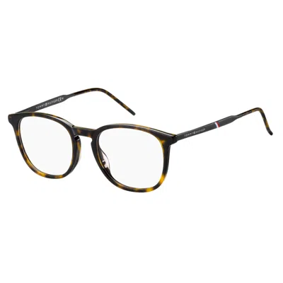Tommy Hilfiger Men' Spectacle Frame  Th-1706-086  49 Mm Gbby2 In Brown