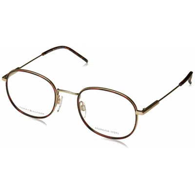 Tommy Hilfiger Men' Spectacle Frame  Th-1726-aoz  50 Mm Gbby2 In Metallic