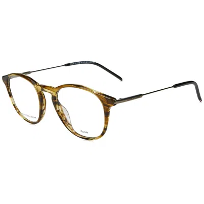 Tommy Hilfiger Men' Spectacle Frame  Th-1772-517  47 Mm Gbby2 In Burgundy
