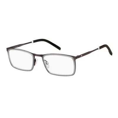 Tommy Hilfiger Men' Spectacle Frame  Th-1844-4vf  55 Mm Gbby2 In Metallic