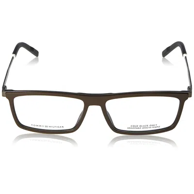Tommy Hilfiger Men' Spectacle Frame  Th 1847 55yz4 Gbby2 In Brown