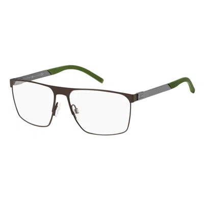 Tommy Hilfiger Men' Spectacle Frame  Th-1861-4in  61 Mm Gbby2 In Black