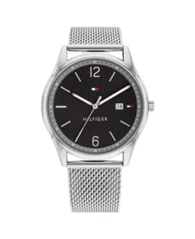Tommy Hilfiger Men's Stainless Steel Mesh Bracelet Watch 42mm