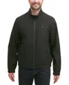Tommy Hilfiger Men's Stand-collar Jacket In Black