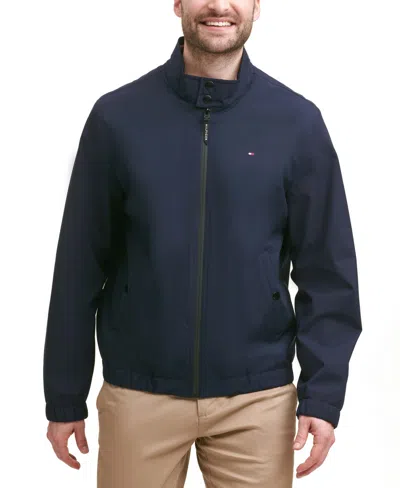 Tommy Hilfiger Men's Stand-collar Jacket In Navy