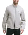 Tommy Hilfiger Men's Stand-collar Jacket In White