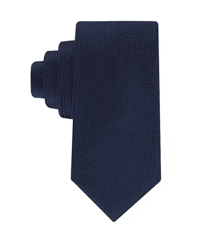 Tommy Hilfiger Men's Stella Solid Tie In Blue