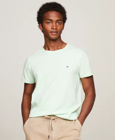 Tommy Hilfiger Slim Fit Premium Stretch T In Beige Heather  