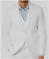Tommy Hilfiger Men's Suit Jacket In White In Gray