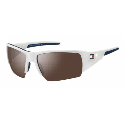 Tommy Hilfiger Men's Sunglasses  Th-1910-s-6ht  69 Mm Gbby2 In White