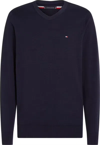 Tommy Hilfiger Men's Sweater  Mw0mw14748 Dw5 Blue
