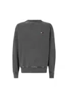 Tommy Hilfiger Men's Sweatshirt  Dm0dm20638 Washed Black In Gray