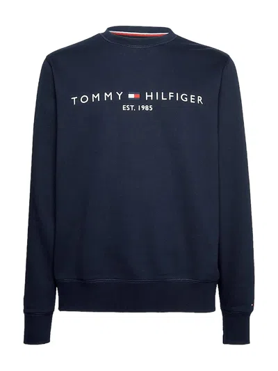 Tommy Hilfiger Men's Sweatshirt  Mw0mw11596 Dw5 In Blue