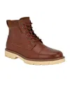 Tommy Hilfiger Men's Tarlin Casual Cap Toe Boots In Cognac