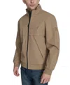 Tommy Hilfiger Men's Tech Bomber Jacket In Khaki