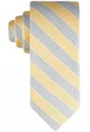 Tommy Hilfiger Men's Terrance Stripe Tie In Yellow In Yellow