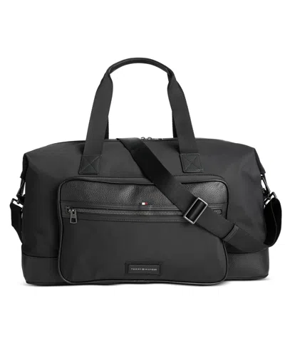 Tommy Hilfiger Men's Th Casual Duffle Bag In Black