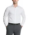 Tommy Hilfiger Men's Th Flex Regular Fit Stretch Twill Dress Shirt In Melon Multi