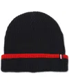 Tommy Hilfiger Men's Tipped Ribbed-knit Beanie In Desert Sky