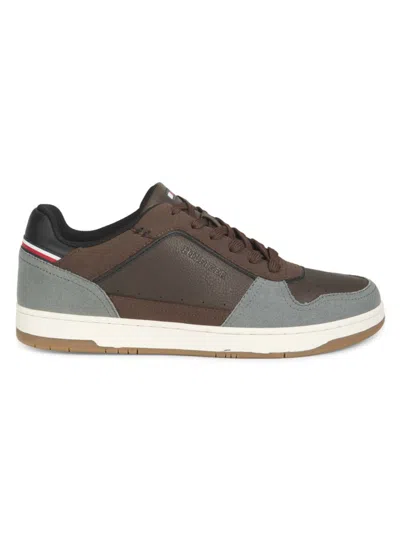 TOMMY HILFIGER MEN'S TMTORIS LOGO COLORBLOCKED LOW-TOP SNEAKERS