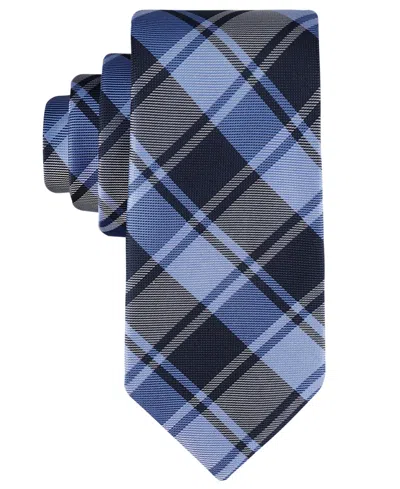 Tommy Hilfiger Men's Toby Plaid Tie In Navy,blue