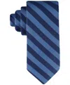 Tommy Hilfiger Men's Toby Stripe Tie In Bright Blue In Blue