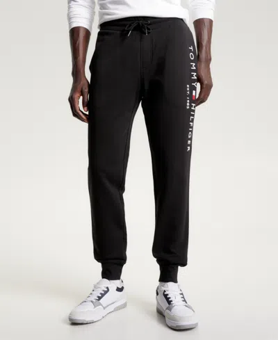 Tommy Hilfiger Men's Tommy Logo Sweatpants In Black