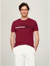 TOMMY HILFIGER MEN'S TONAL SIGNATURE FLAG LOGO T-SHIRT