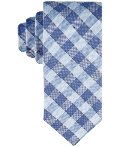 Tommy Hilfiger Men's Troy Plaid Tie In Blue