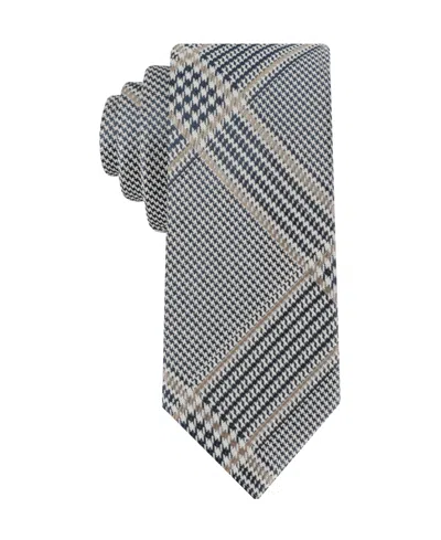 Tommy Hilfiger Men's Tucker Plaid Pattern Tie In Neutral