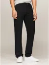 Tommy Hilfiger Denton Straight Fit Black Jean In Black
