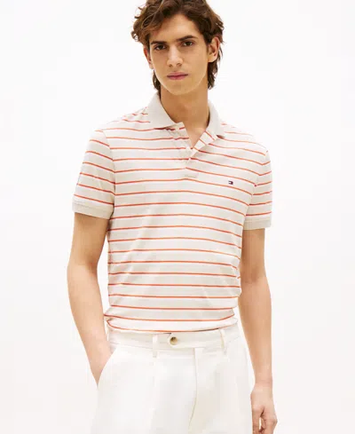 Tommy Hilfiger Men's Ultra Soft Liquid Cotton Polo Shirts In Pink