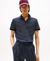 Tommy Hilfiger Liquid Cotton Regular Fit Mens Polo In Blue