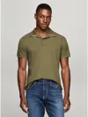 Tommy Hilfiger Men's Under Collar Tipped Regular Fit Polo In Green
