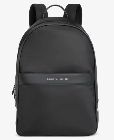 Tommy Hilfiger Men's Urban Nylon Backpack In Black