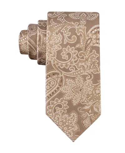 Tommy Hilfiger Men's Victoria Paisley Tie In Brown