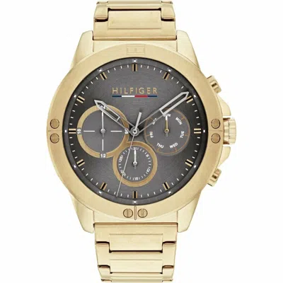 Tommy Hilfiger Men's Watch  1791891 ( 46 Mm) Gbby2 In Gold