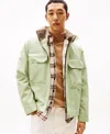 Tommy Hilfiger Men's Wet Weather Ripstop Wader Jacket In Green