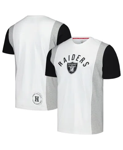 Tommy Hilfiger Men's White Las Vegas Raiders Philip T-shirt