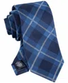 Tommy Hilfiger Men's Windowpane Tie In Navy/white In Blue