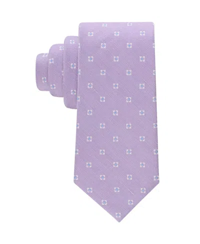 Tommy Hilfiger Men's Yale Seasonal Neat Pattern Tie In Purple